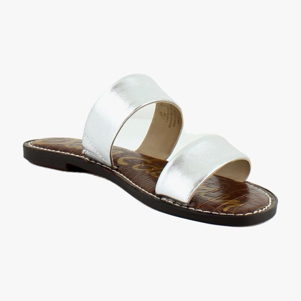 Sam Edelman Gala Soft Silver Leather